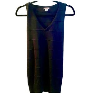 Knit Black Dress